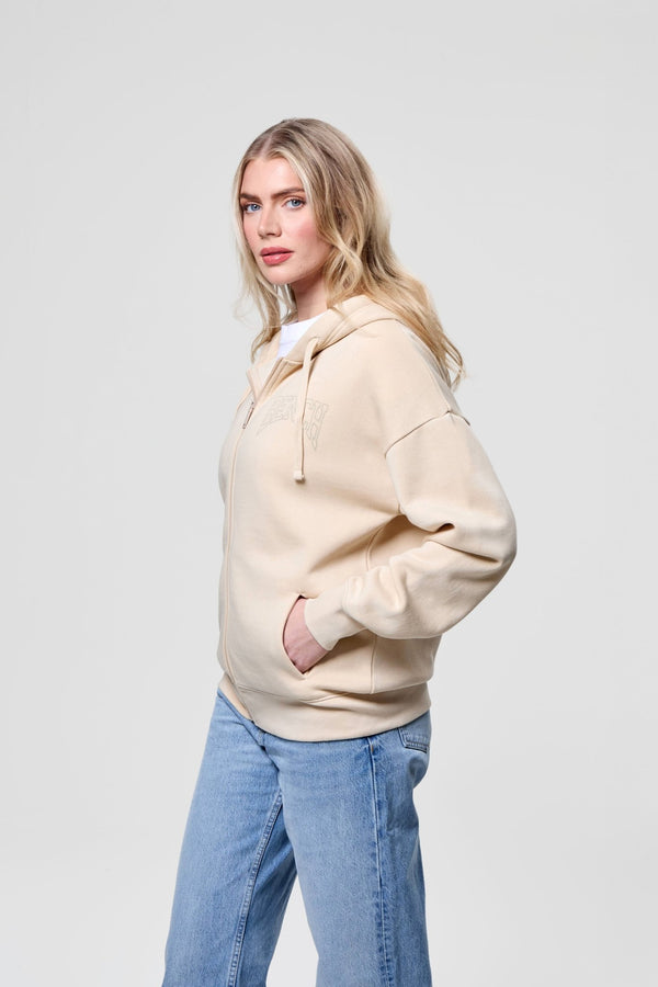 Bench. Womens 'ZIRA' Hoodie - ECRU