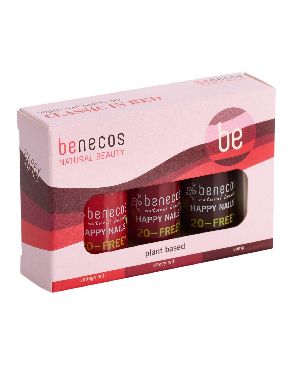 benecos Classic In Red Nail Polish Gift Set