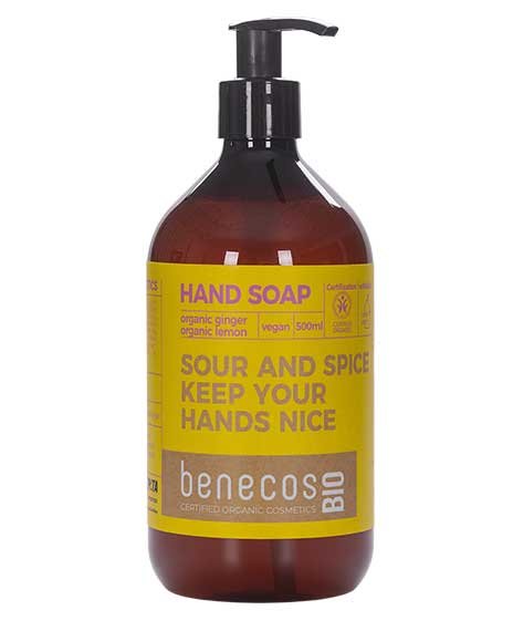 benecos Ginger and Lemon Hand Soap