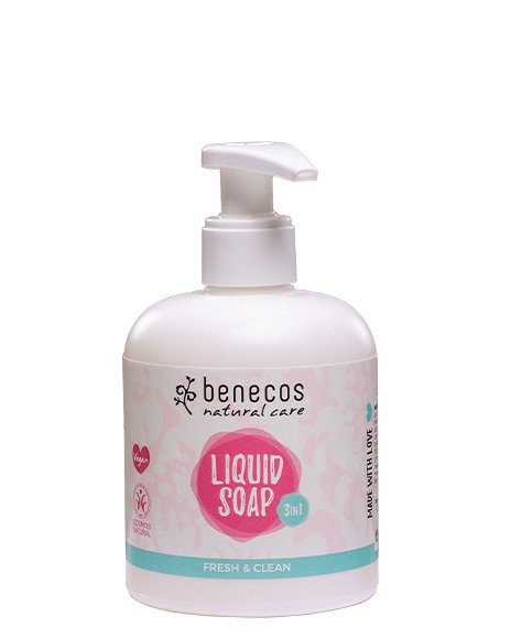 benecos Liquid Soap 3in1 Fresh and Clean