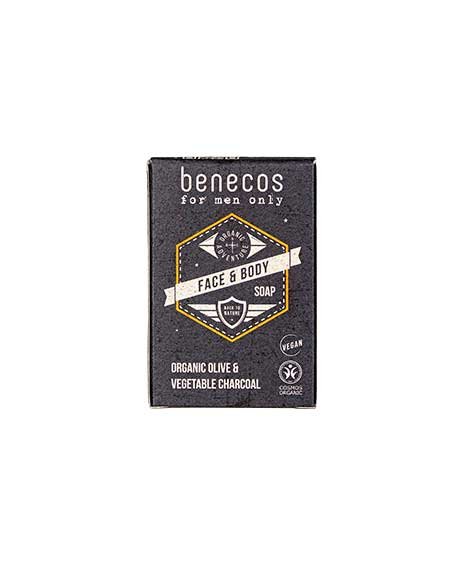 benecos Men's Face & Body Soap