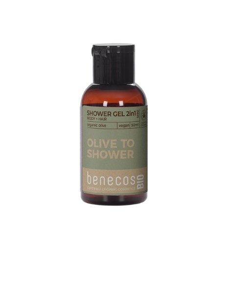 benecos Mini Olive 2in1 Body and Hair Shower Gel