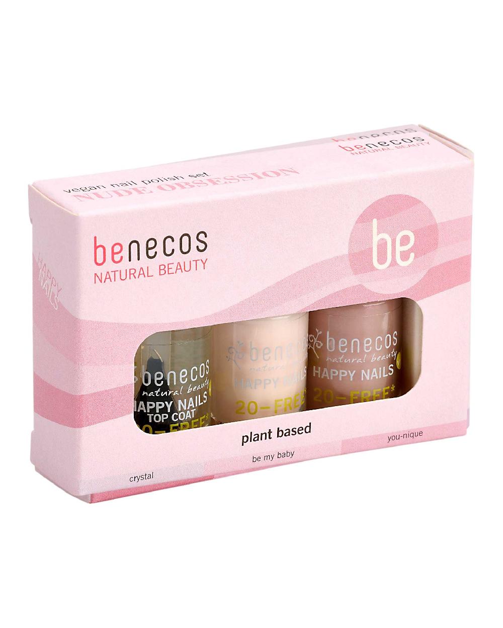 benecos Nude Obsession Nail Polish Gift Set