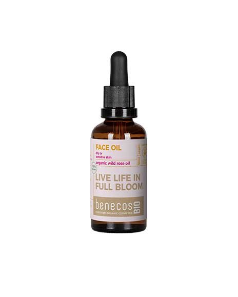 benecos Organic Wild Rose Face Oil
