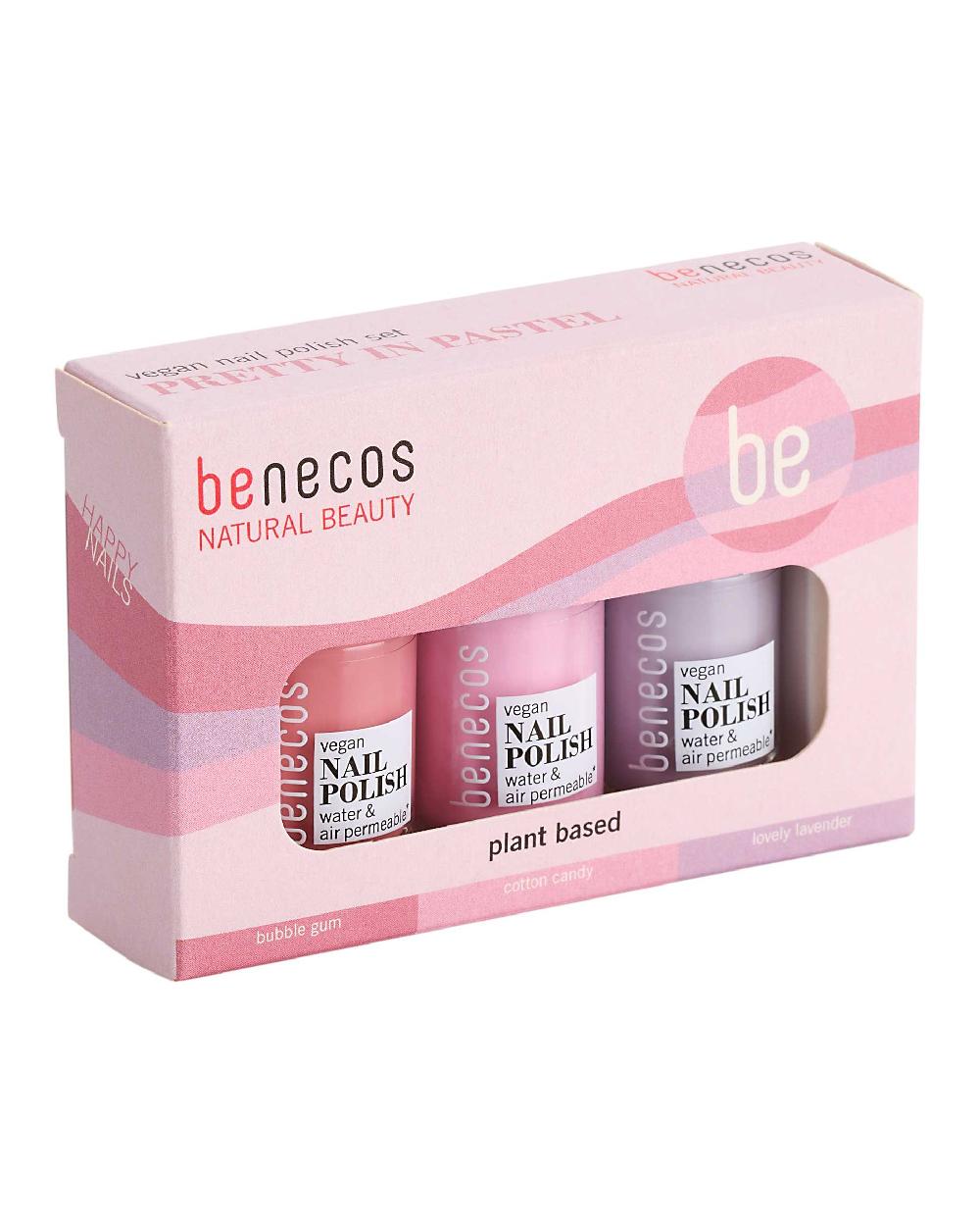 benecos Pretty In Pastels Nail Polish Gift Set
