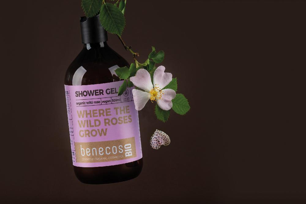 Benecos Wild Rose Shower Gel