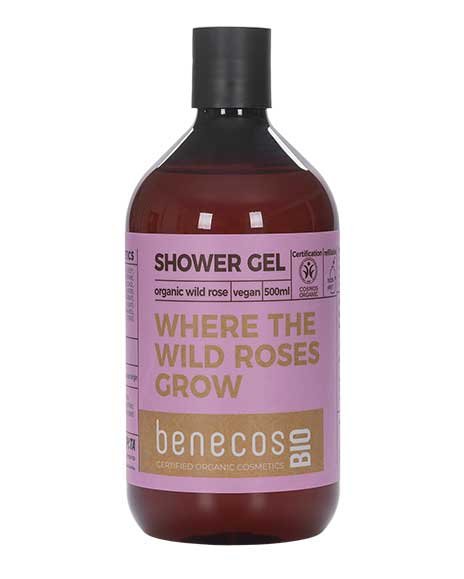 benecos Wild Rose Shower Gel