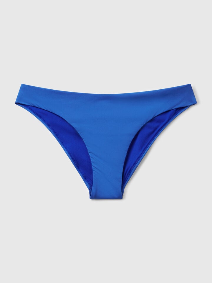 Benetton Basic Swim Bottoms In ECONYL® Bright Blue