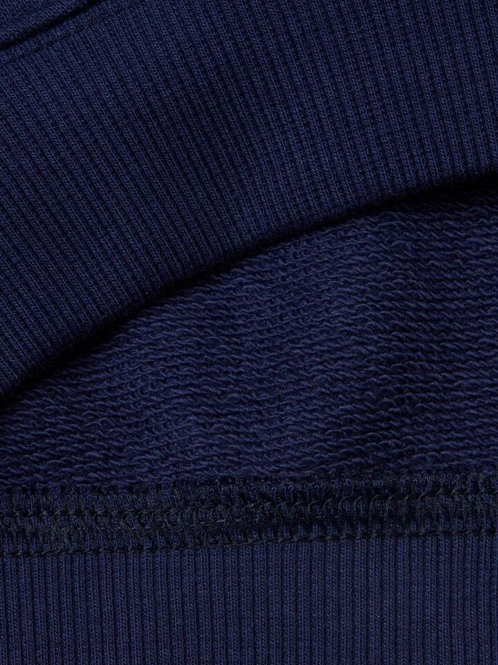 Benetton 100% Cotton Hoodie Dark Blue