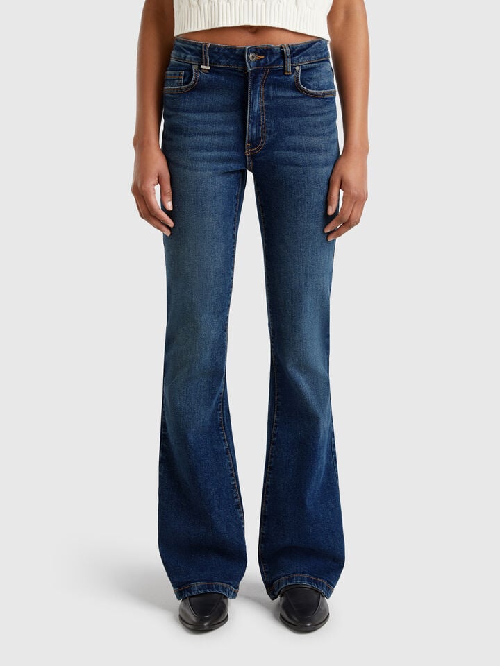 benetton 100% cotton hoodie Dark Blue