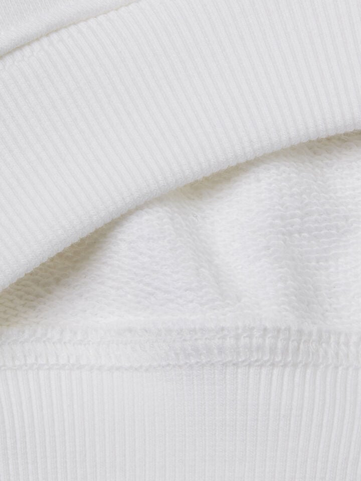 Benetton 100% Cotton Hoodie White