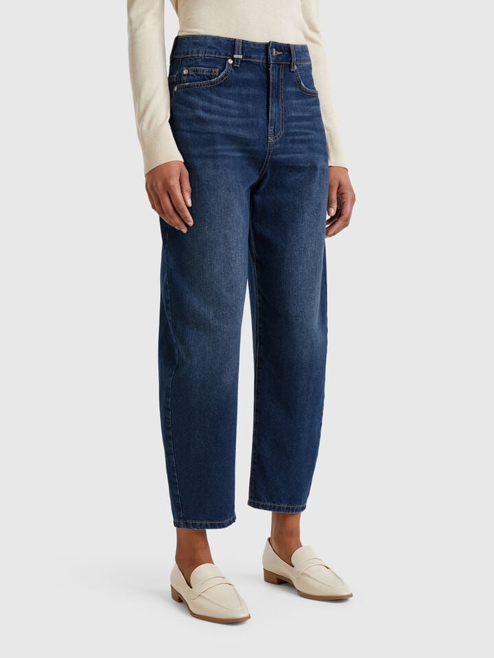 benetton Balloon fit jeans Dark Blue