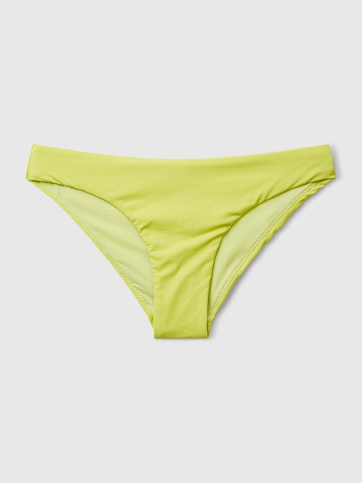 Benetton Basic Swim Bottoms In ECONYL® Lime