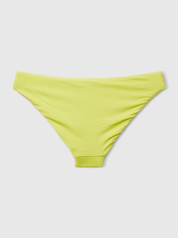 Benetton Basic Swim Bottoms In ECONYL® Lime