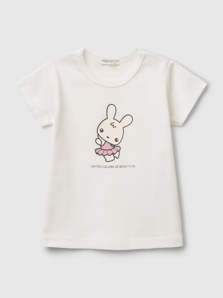 benetton Cotton t-shirt White