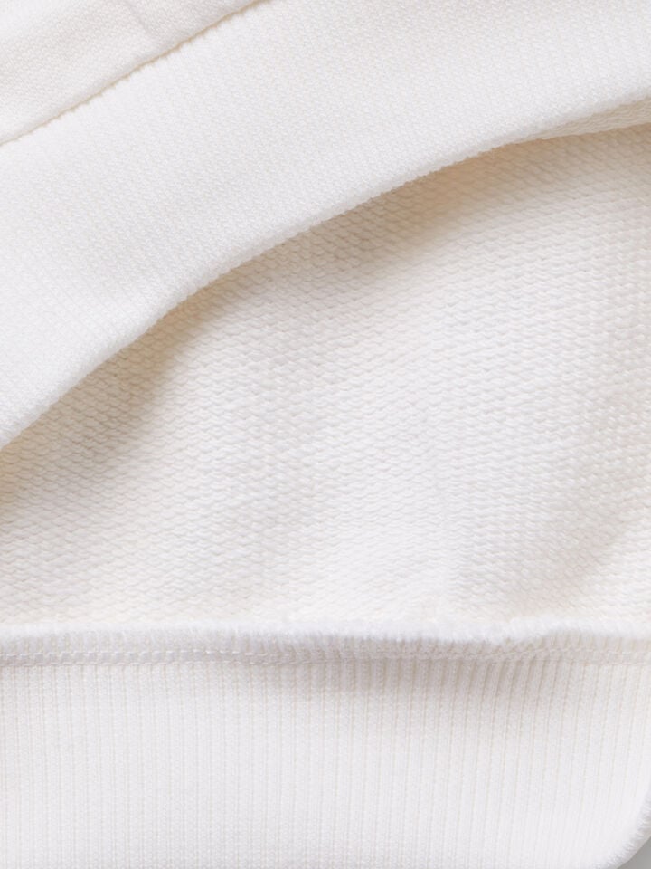 Benetton Crew-neck Sweatshirt With Sequins White