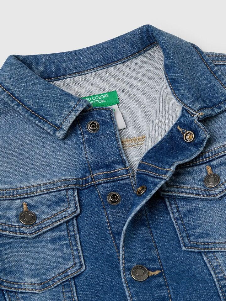 Benetton Denim Jacket Blue