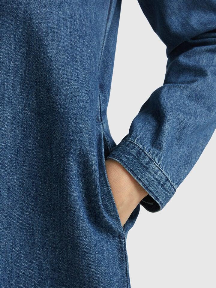 Benetton Denim Trousers Dark Blue