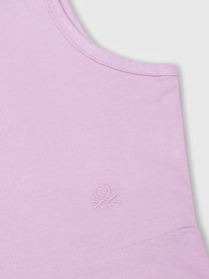 Benetton Dip-dye Dress Purple