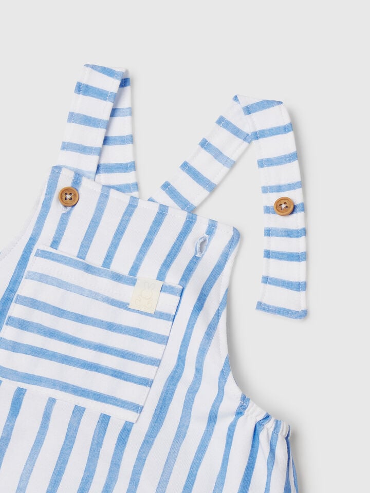 Benetton DUNGAREE Blue