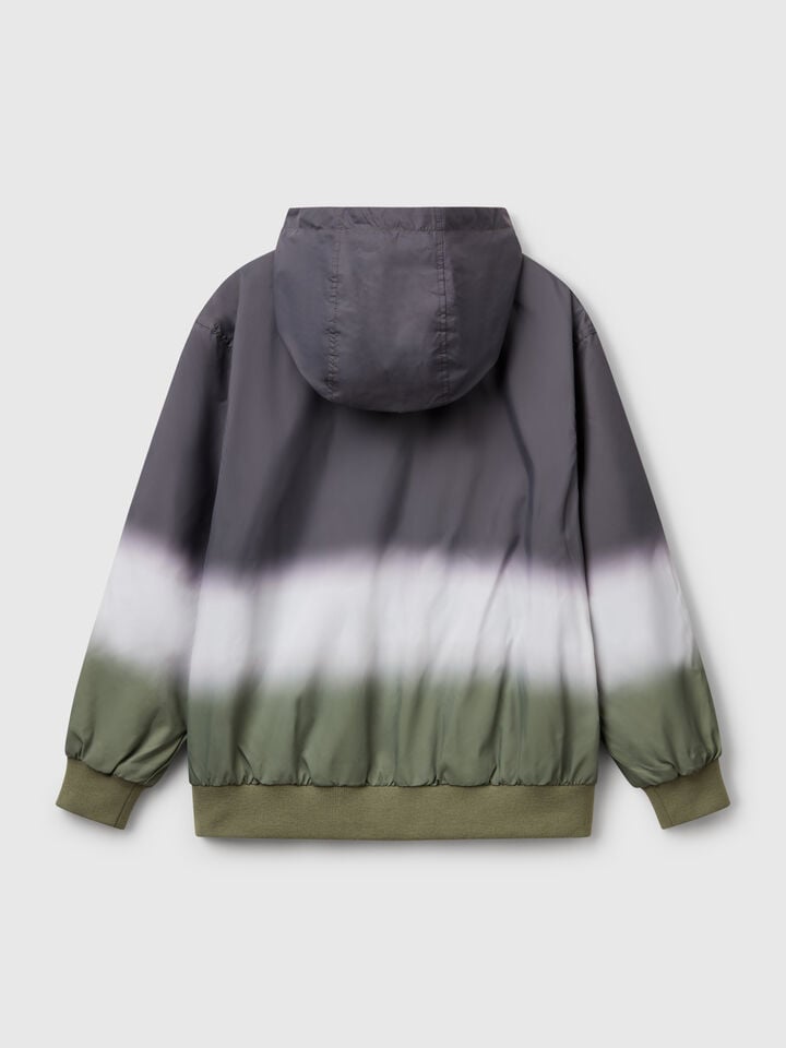 Benetton Gradient Effect Jacket Gray