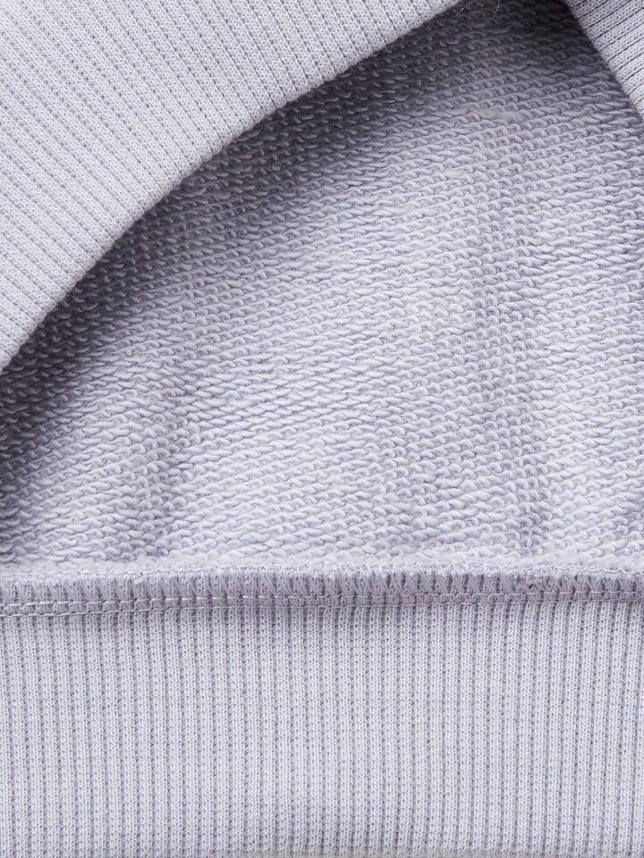 Benetton Hoodie With Sequins Periwinkle