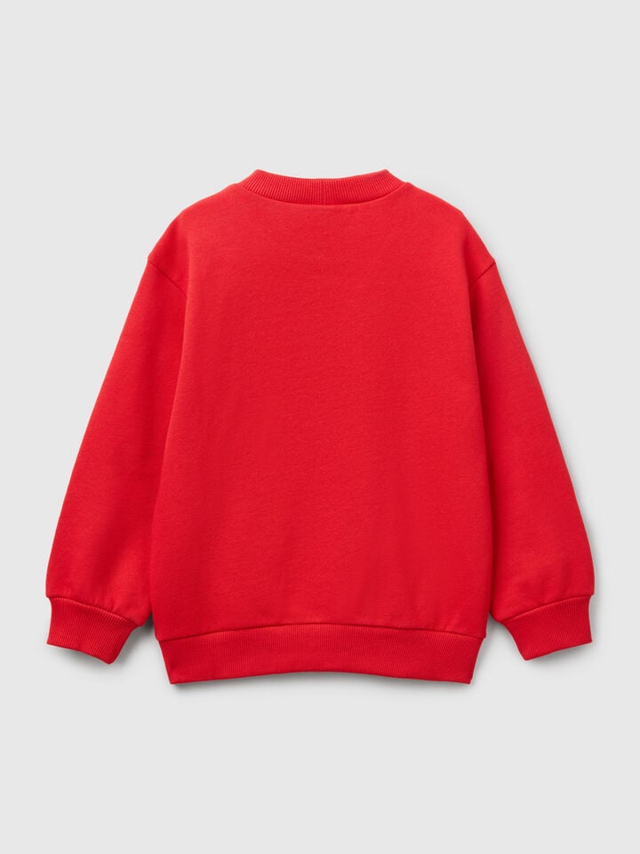Benetton Hot Wheels Sweatshirt Red
