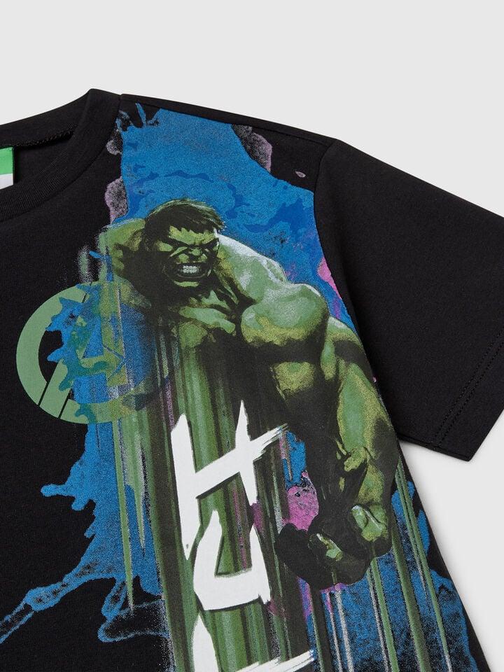 Benetton Hulk ©Marvel T-shirt Black