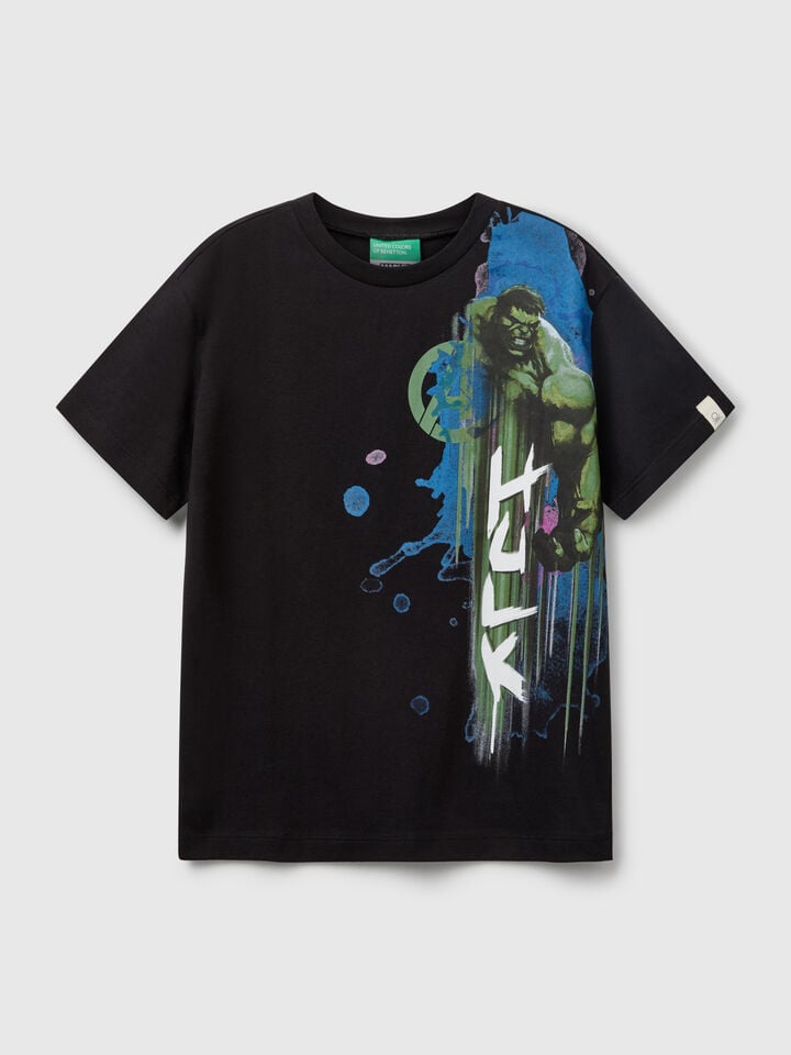 benetton Hulk ©Marvel t-shirt Black