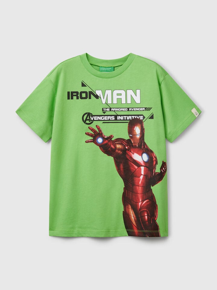 benetton Iron Man ©Marvel t-shirt Green