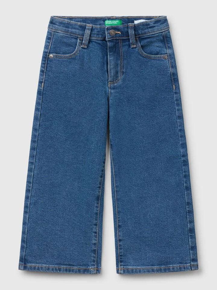 benetton Jeans in cotton blend Blue