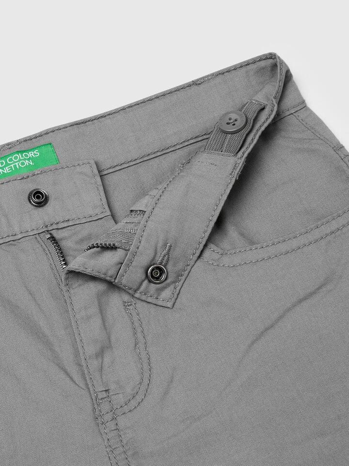 Benetton Lightweight Bermudas Gray