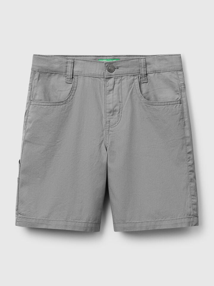 benetton Lightweight bermudas Gray