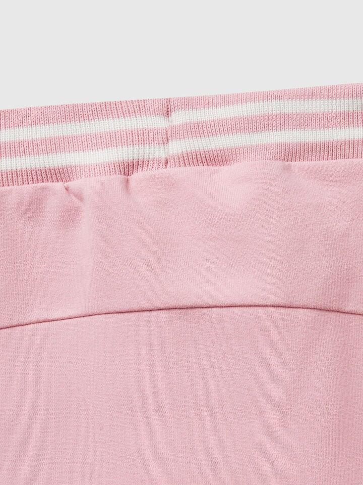 Benetton Lightweight Fleece Outfit Pink