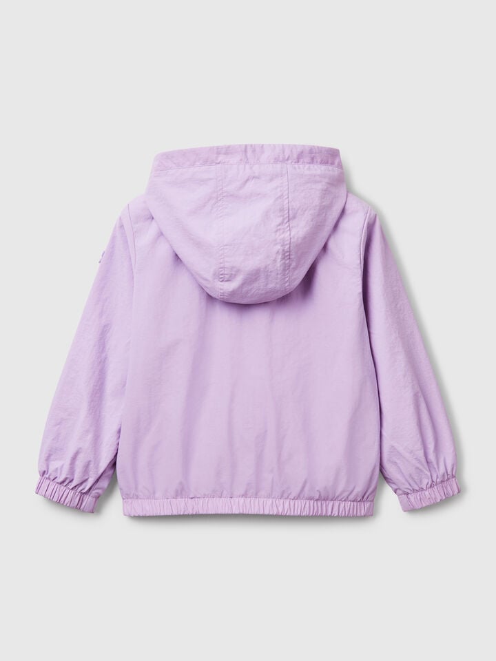 Benetton Lightweight "Rain Defender" Jacket Lilac