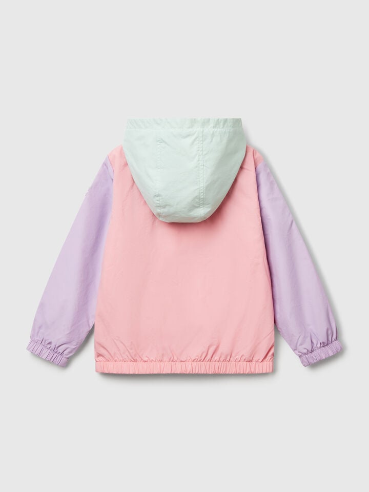 Benetton Lightweight "Rain Defender" Jacket Pink