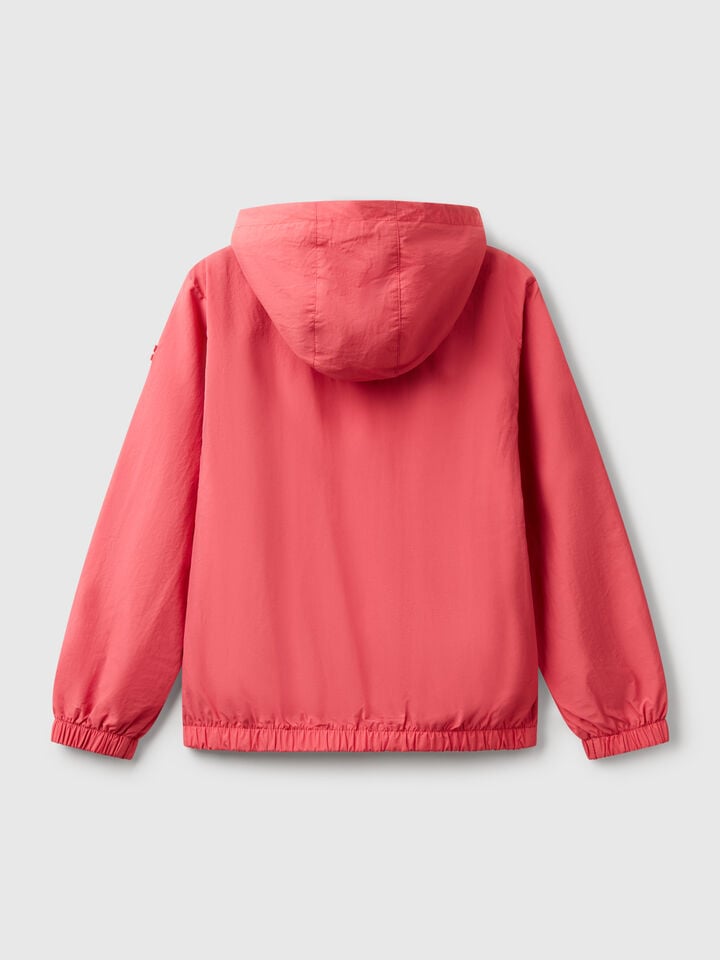 Benetton Lightweight "Rain Defender" Jacket Salmon