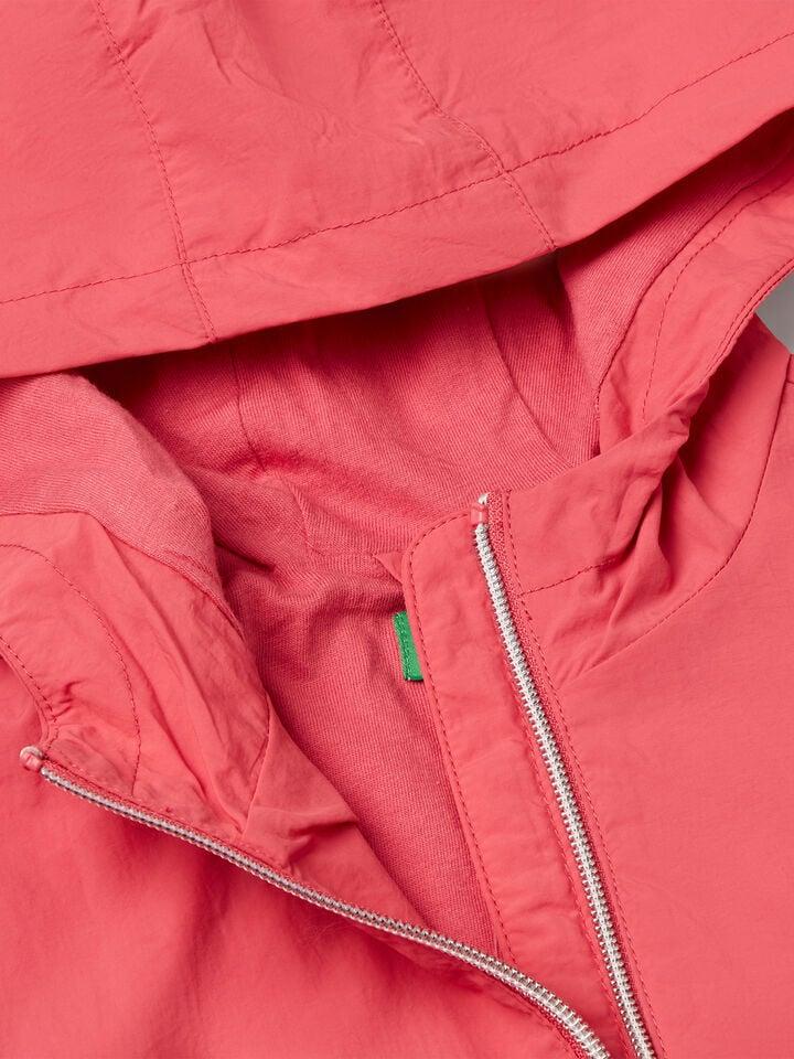 Benetton Lightweight "Rain Defender" Jacket Salmon