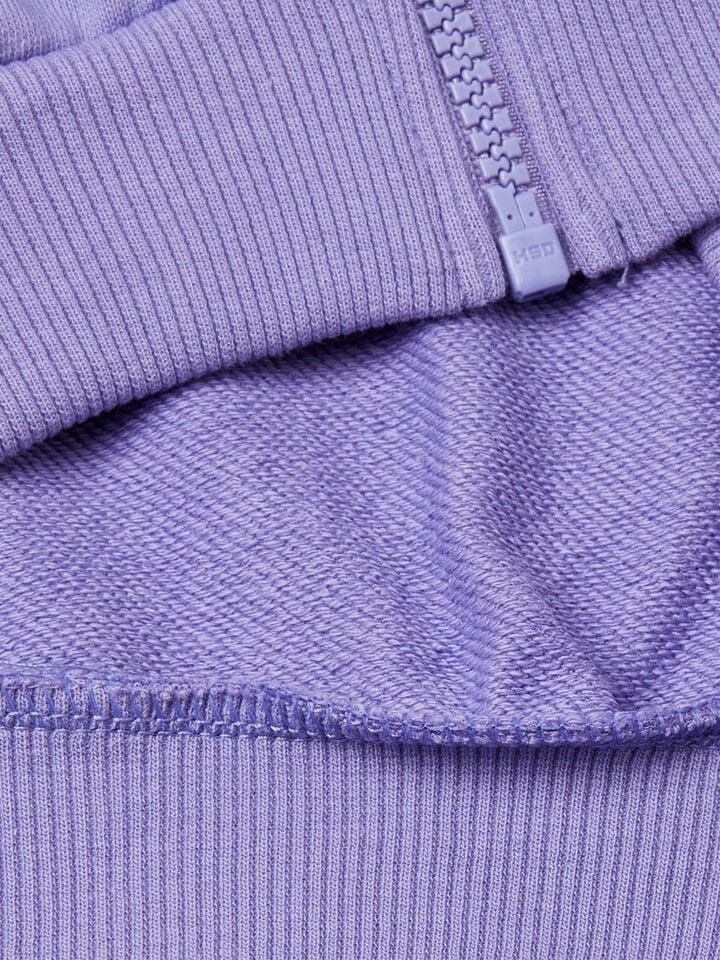 Benetton Oversized Fit Hoodie Periwinkle