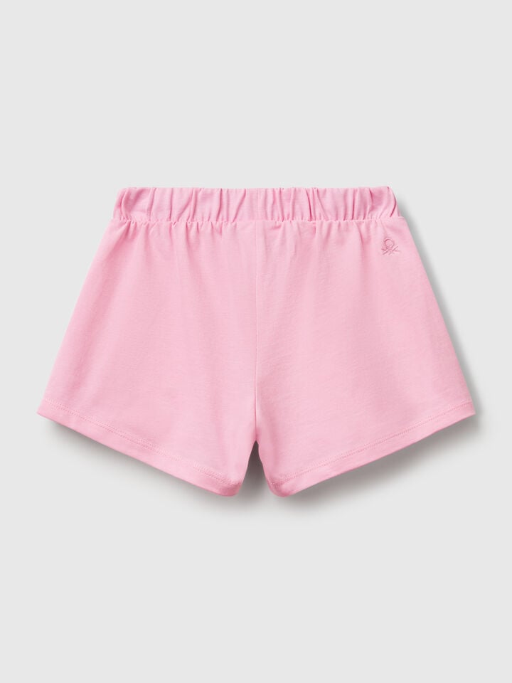 Benetton Pure Cotton Culottes Pink
