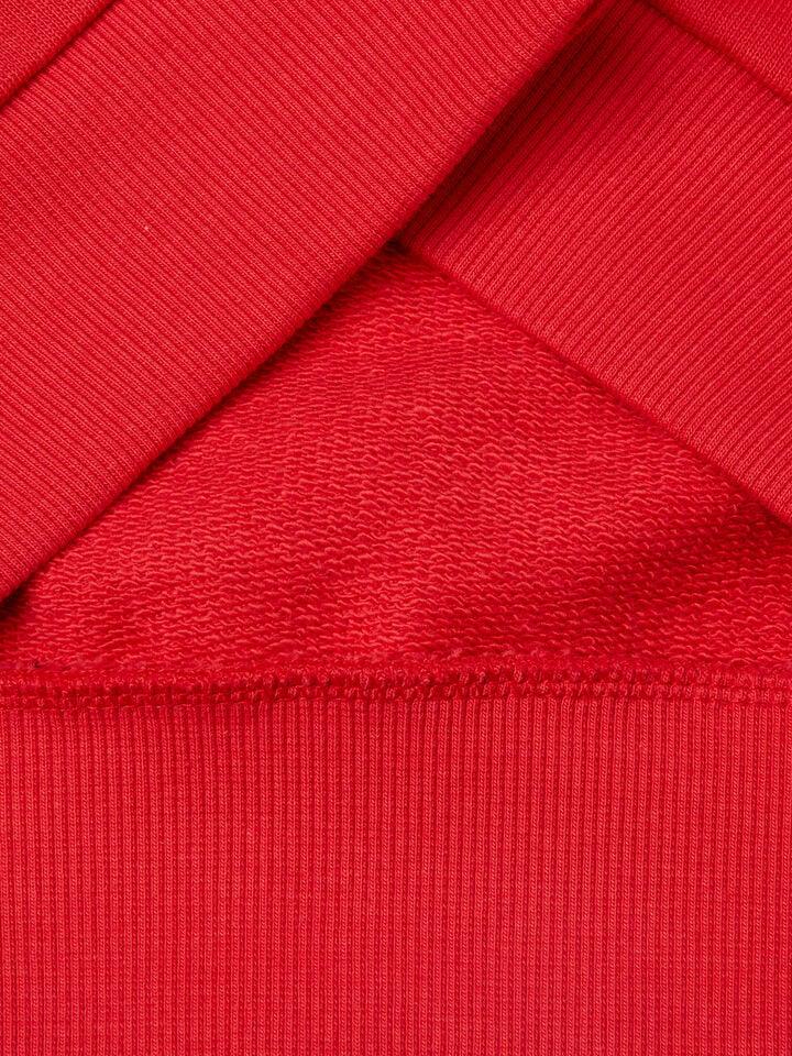 Benetton Pure Cotton Sweatshirt With Print Red