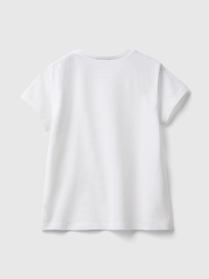 Benetton Pure Cotton T-shirt White