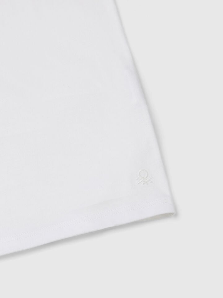 Benetton Pure Cotton T-shirt White