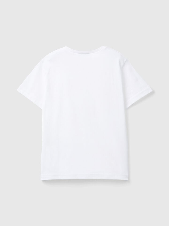 Benetton Pure Cotton T-shirt White
