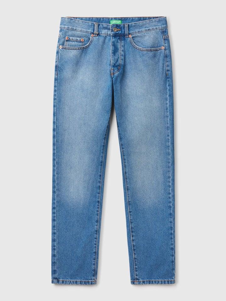 Benetton Regular Fit Jeans Blue