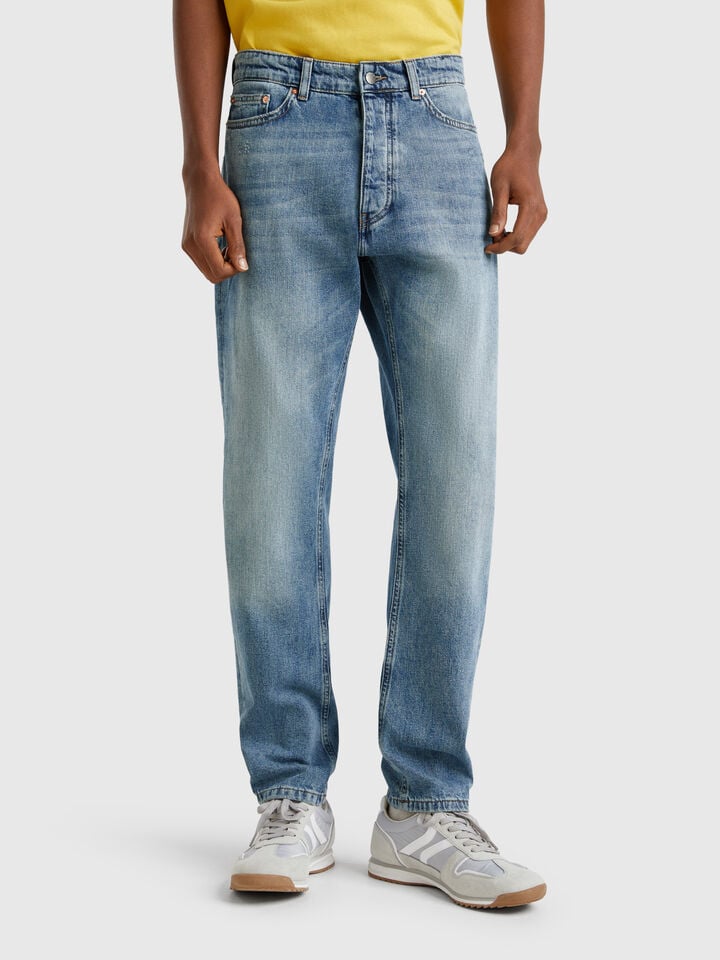 benetton Regular fit jeans Light Blue