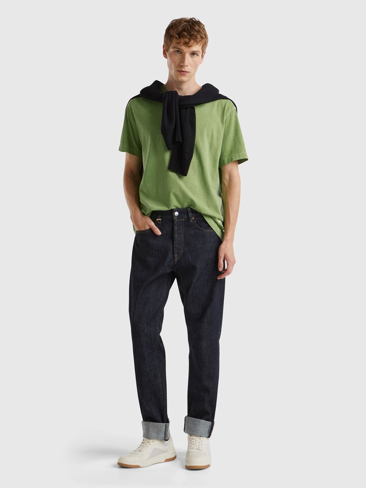 Benetton Selvedge Denim Jeans Black