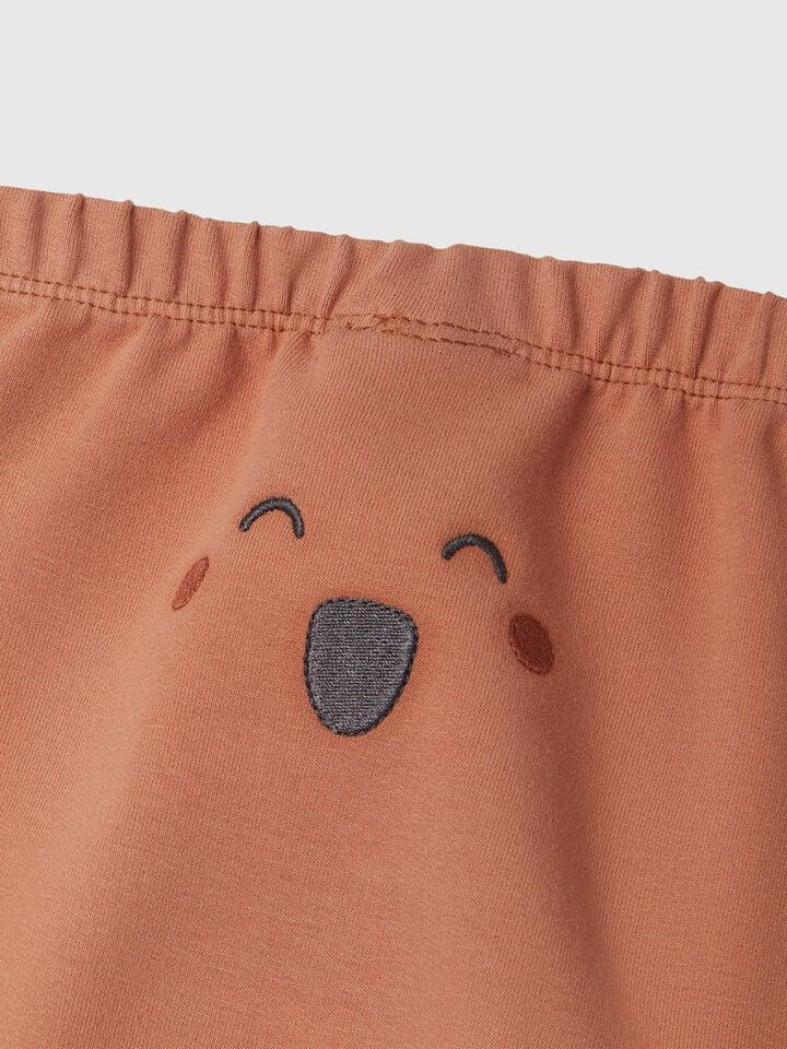 Benetton Set In Stretch Sweat Creamy White