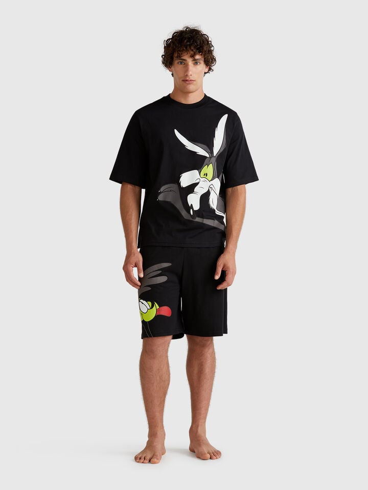 Benetton Short ©Looney Tunes Pyjamas Black
