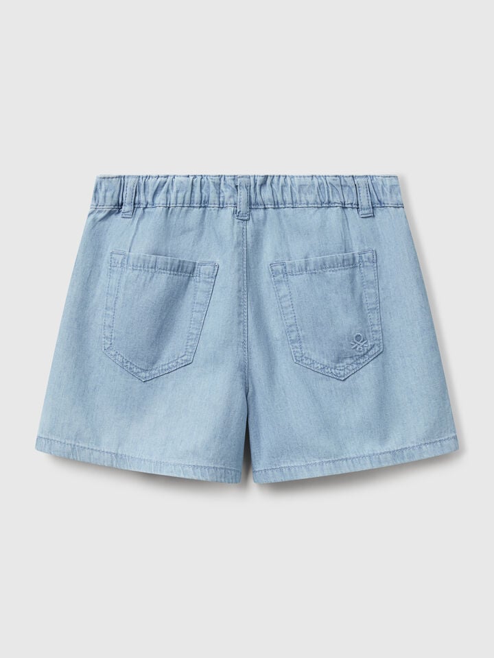 Benetton SHORTS Light Blue